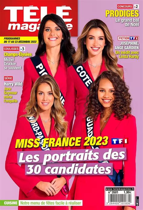 couverture tv magazine miss france 2024